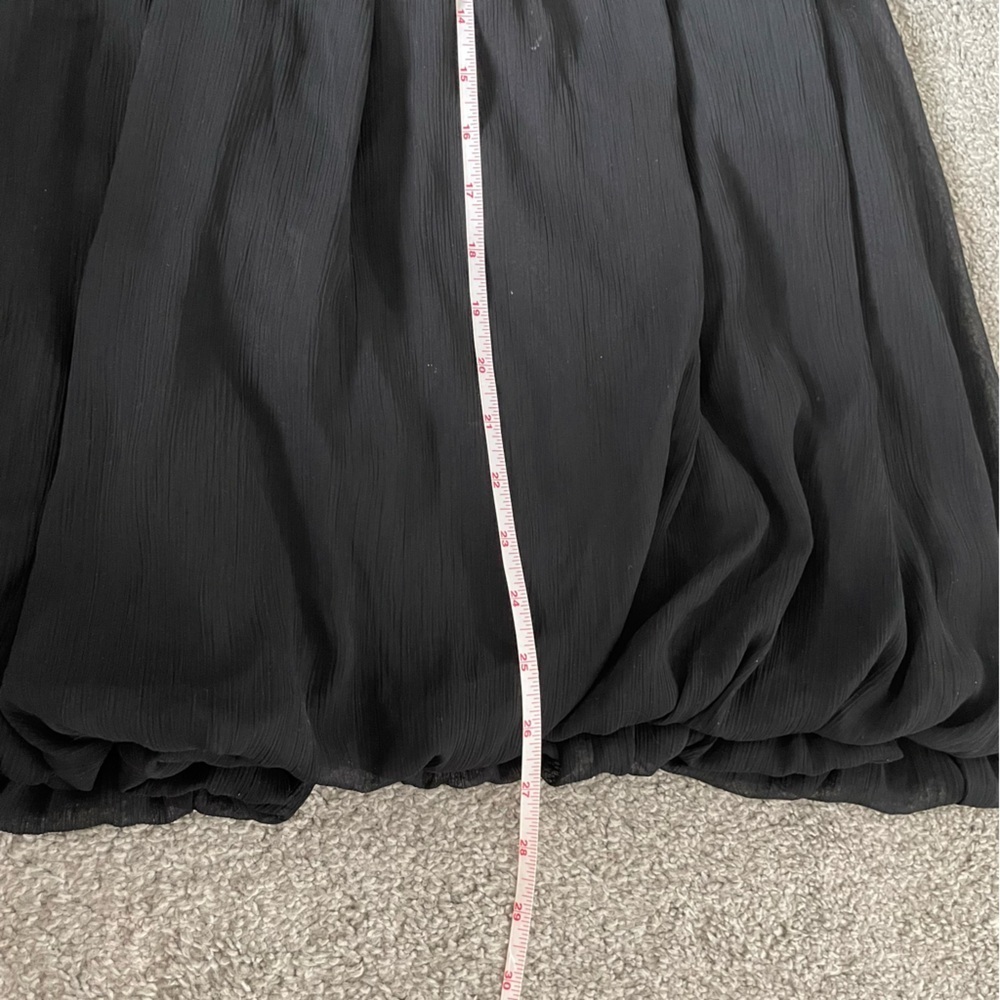 3/$45 Satin Bow Babydoll Mini Dress - Picture 6 of 7